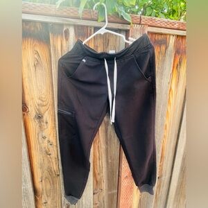 Figs Black XS Petite Scrub Joggers